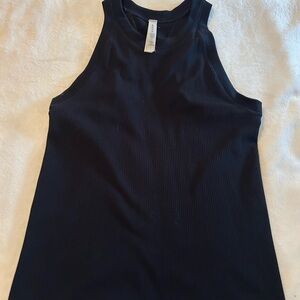 Athleta Midnight Ribbed Tank Top